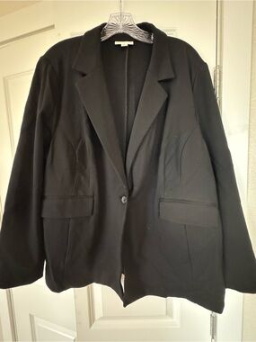 On 34th - Classic Black Women's Blazer Jacket